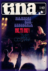 Deep Purple, Tina magazine, YUgoslavia 1975