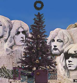 Deep Purple Christmas Tree, Marks & Spencer