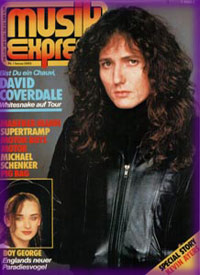 david coverdale magazine cover