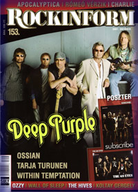 deep purple magazine cover