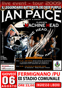 ian paice gig poster