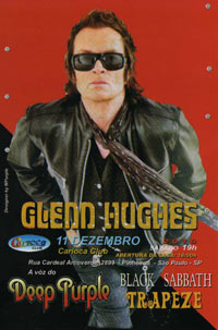 Glenn Hughes, Brazil 2010 flyer