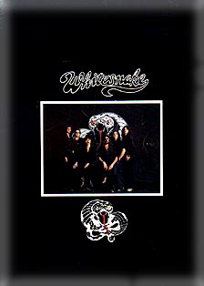 Whitesnake tour programme
