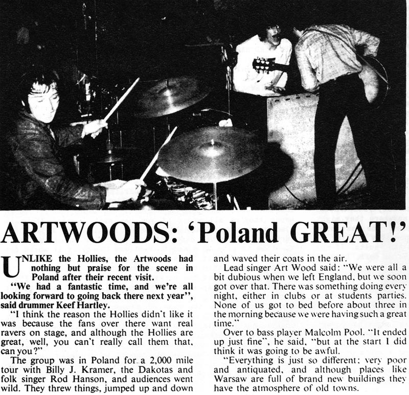The Artwoods live in Poland 1966